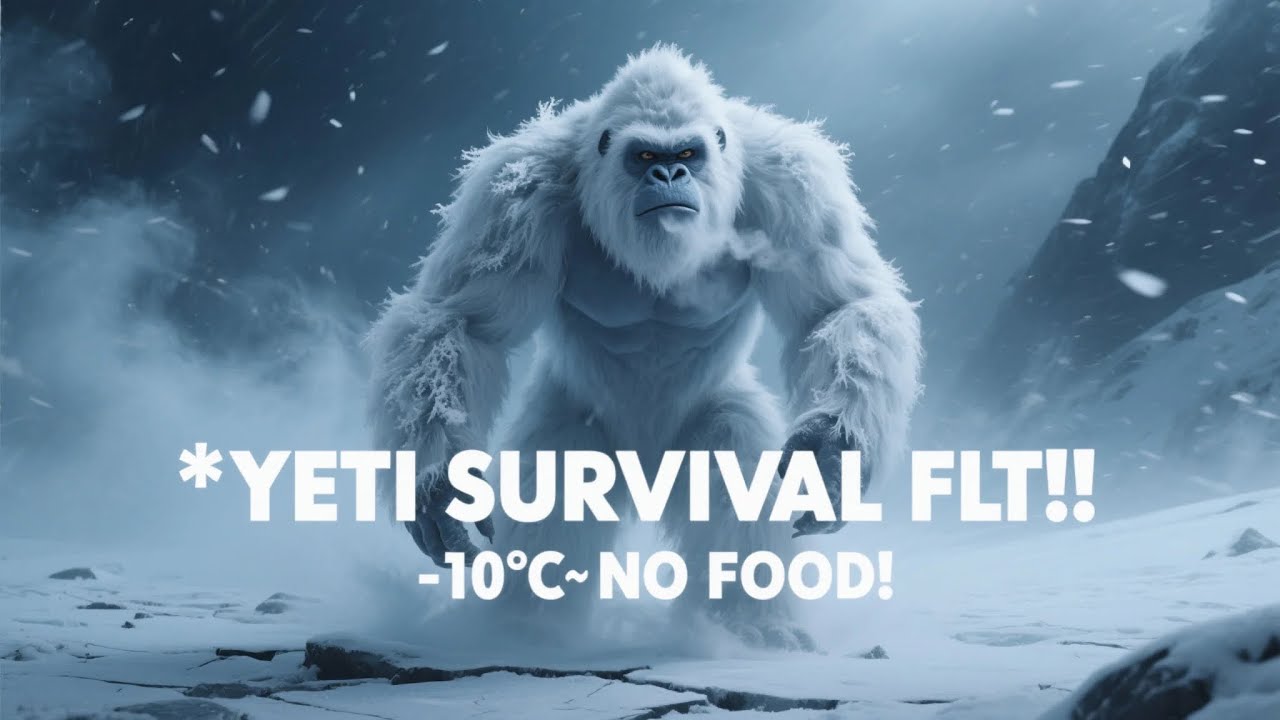 Epic Yeti Survival Battling -10°C Blizzards