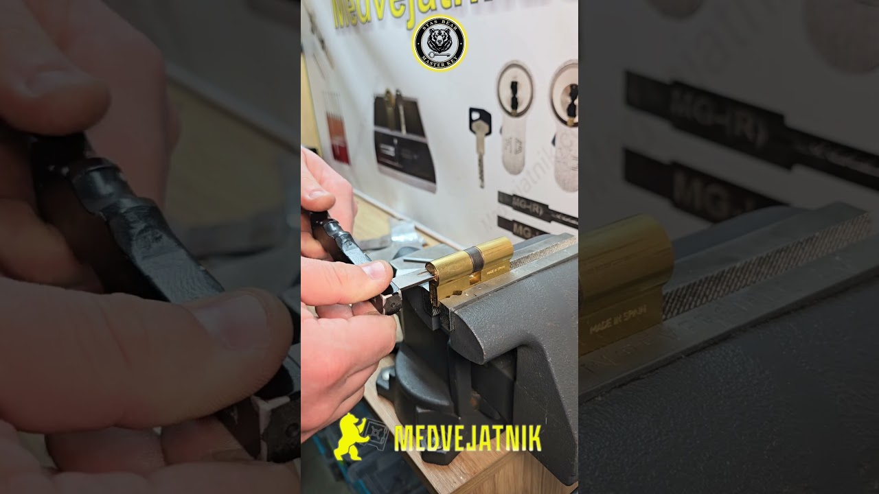 Tesa T60 Assa Abloy  отмычка самоимпрессия!!!