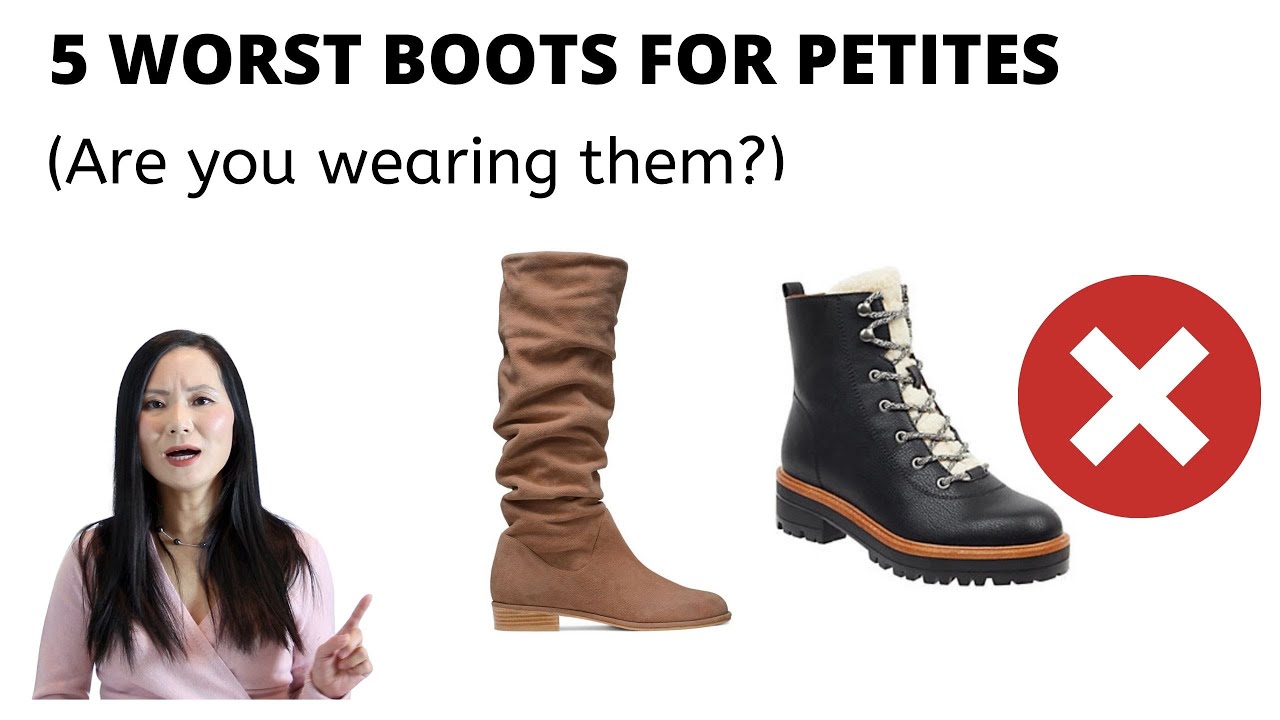Boots for petite women: 5 Worst Styles