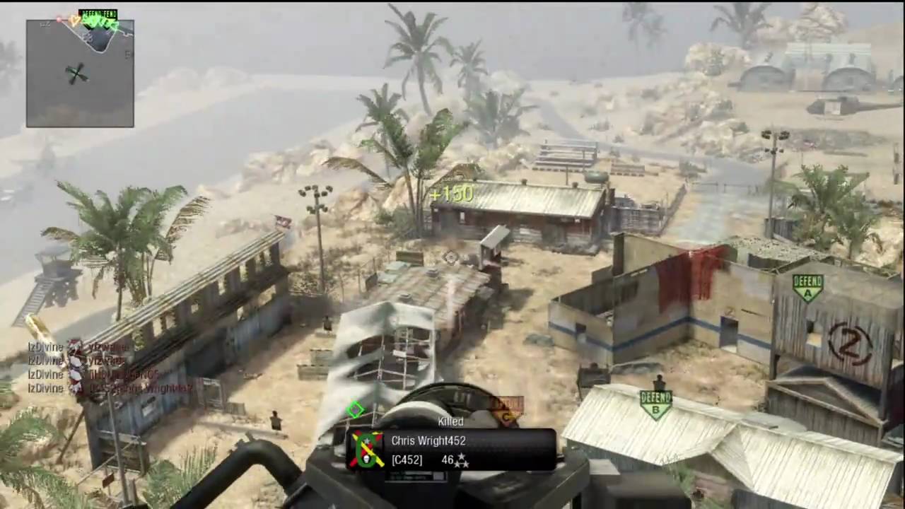 Call of Duty Black Ops - Firing Range - Domination (60-6) No Commentary - IzDivine