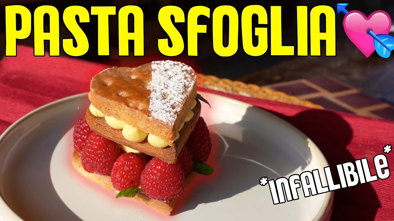 L'ho conquistata con questa ricetta romantica💘 * PASTA SFOGLIA fatta in CASA FACILISSIMA *