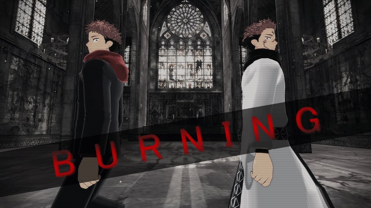 【MMD呪術廻戦】BURNING【虎杖悠仁/両面宿儺】