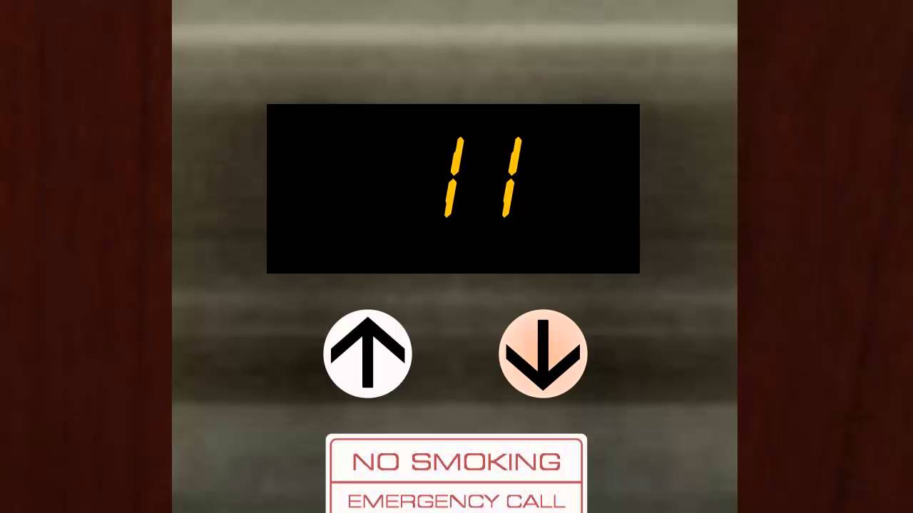 【Animated】OLD Hitachi Elevator @ Silph Company, Saffron City, Kanto Region