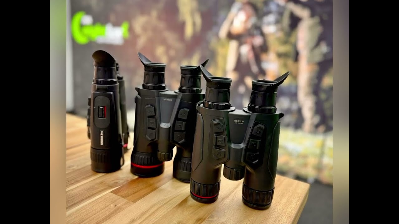 Vergleich der Wärmebildkanäle von HIKMicro Habrok 4K HE25LN, Habrok Pro HQ50LN, Habrok Pro HX60LN