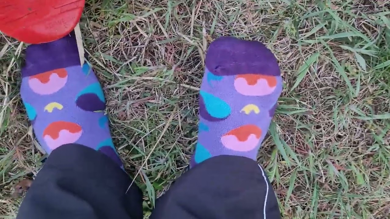 Sneaker wegkicken