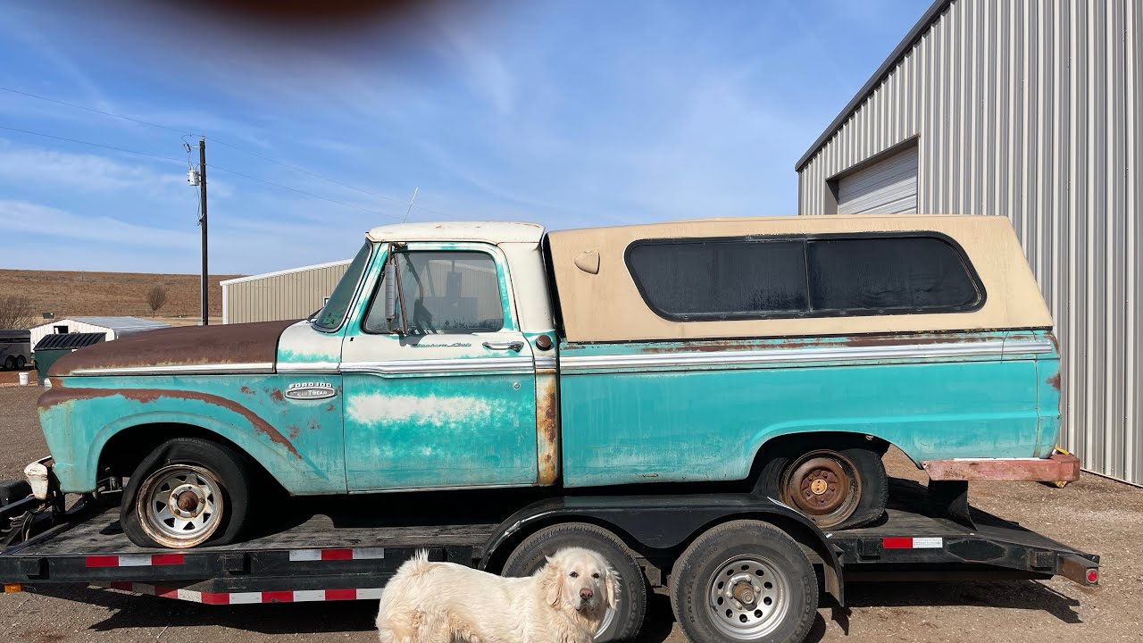 Sitting Many Years I Bought Something I Never Thought I Would A Non Running F100!!!
