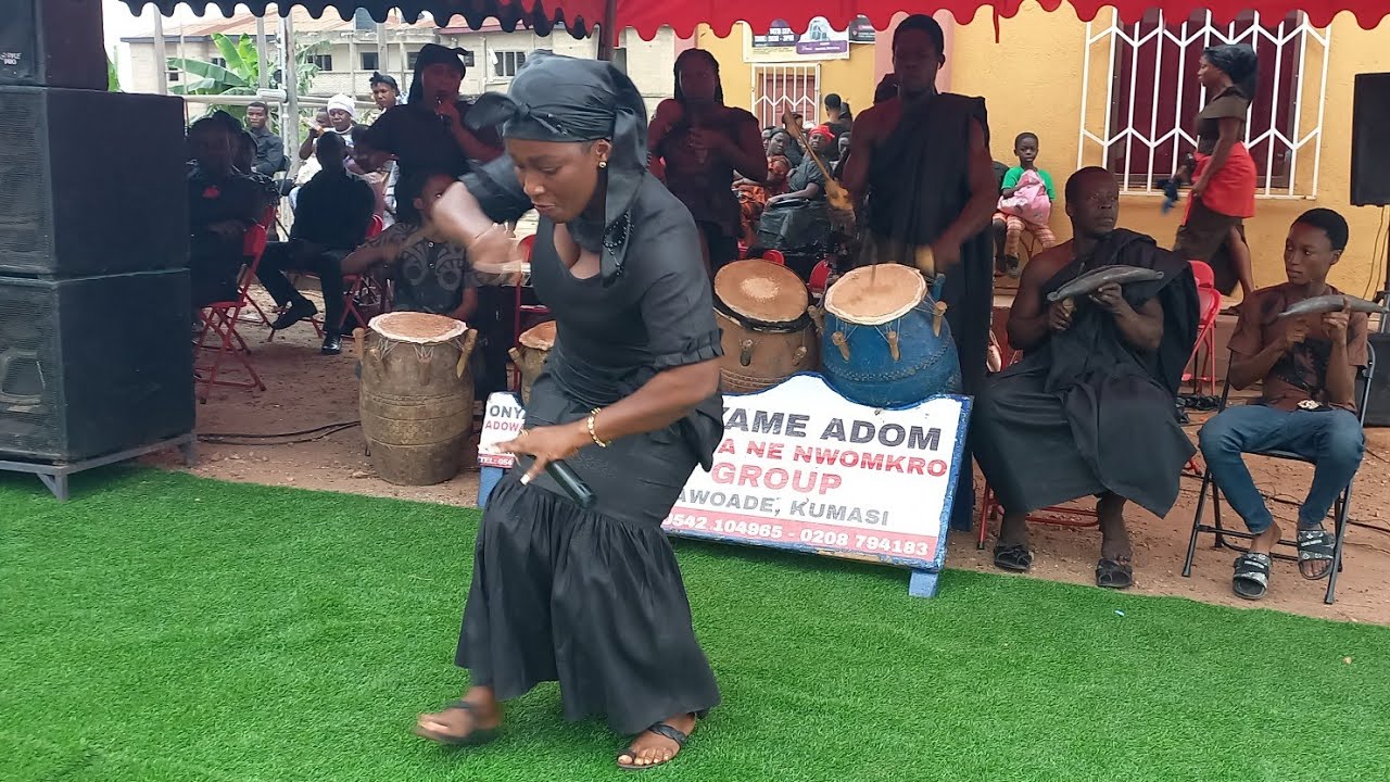 Adowa dance from Ghana, learn how to dance kete Adowa dance