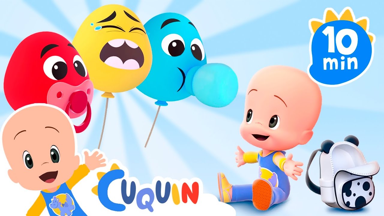 Learn with Cuquin and the Baby Balloons 🎈 | Educational videos