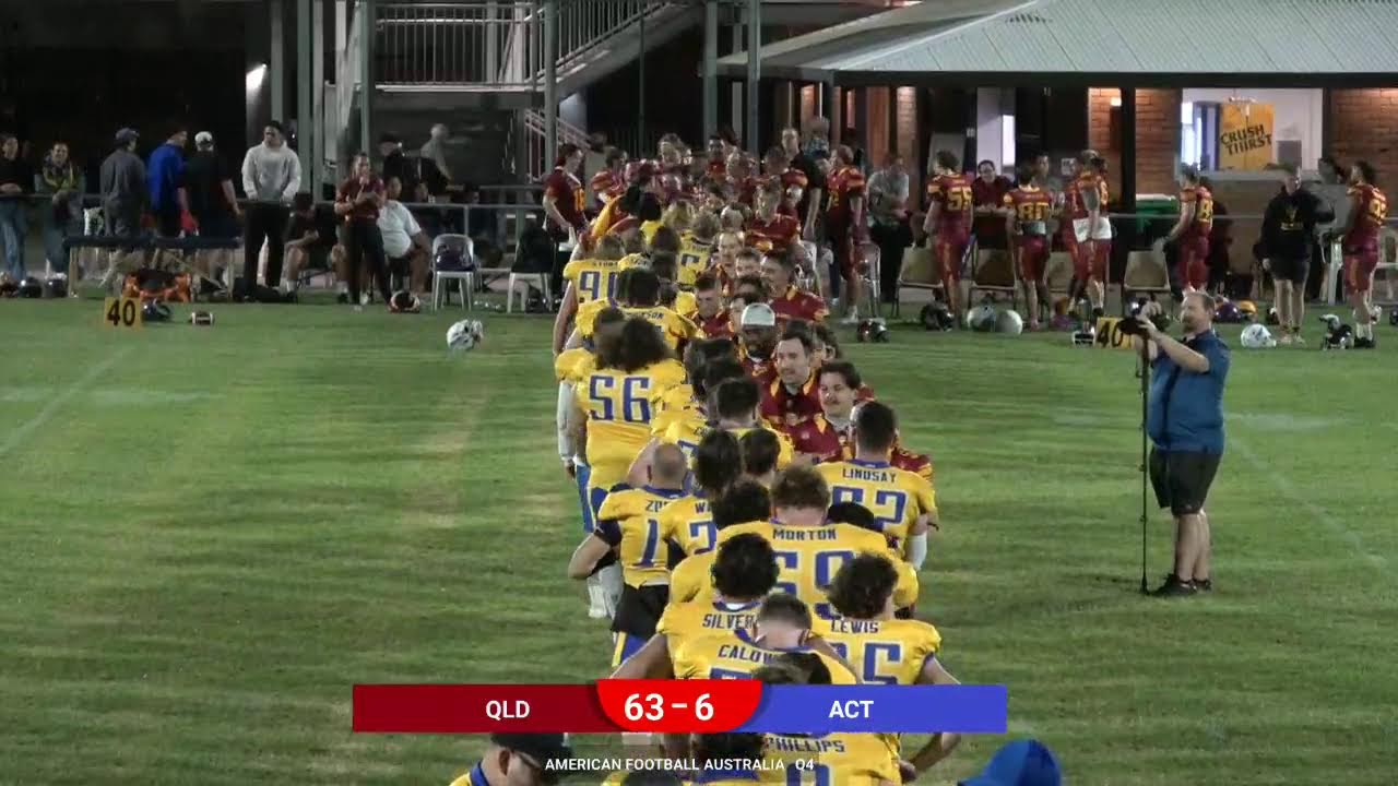 Queensland vs ACT Men's American Football