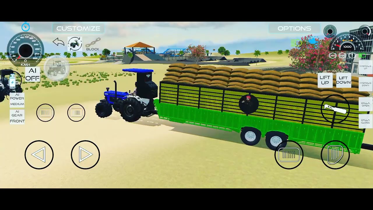 Formertrack 45 NC 241 aur old tractor full load tutorial aur BS