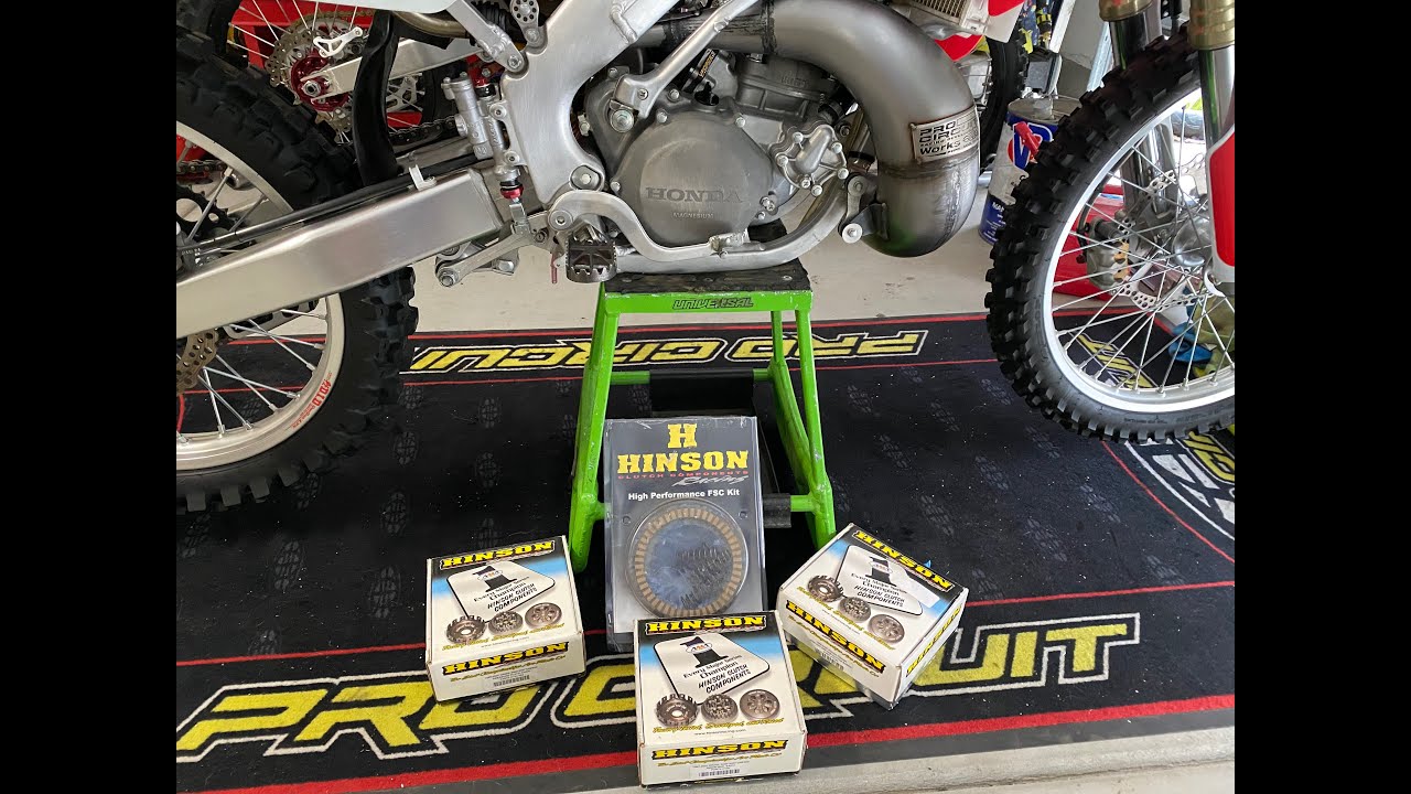 CR250 Hinson Clutch Install Honda