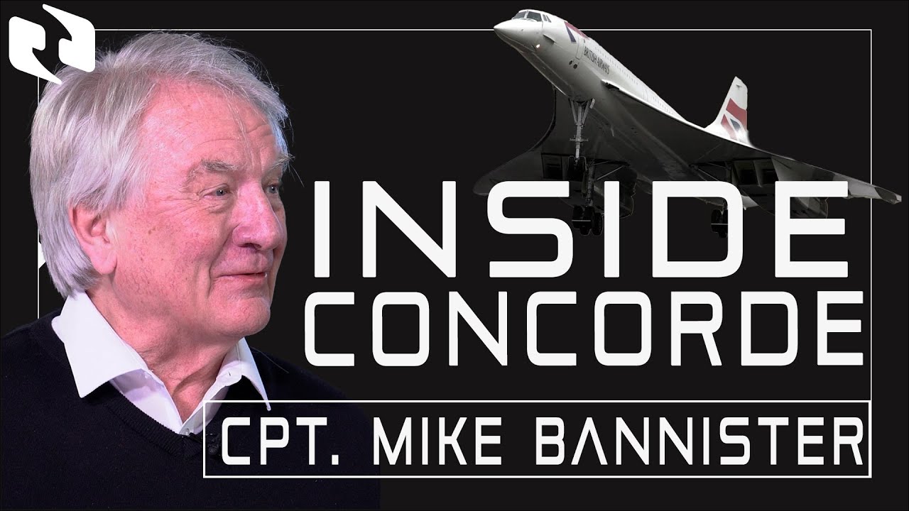 Inside the British Airways Concorde with Cpt. Mike Bannister