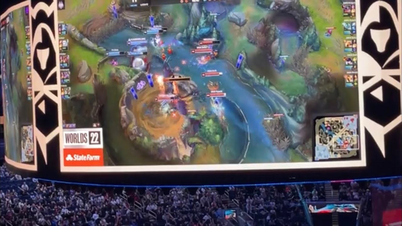 WORLDS 2022- League of Legends (LOL) World Championship: T1 vs DRX final 1 min 40 sec of GAME 5