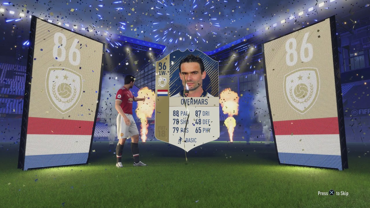 FIFA 18 - Base Icon SBC Overmars Pull