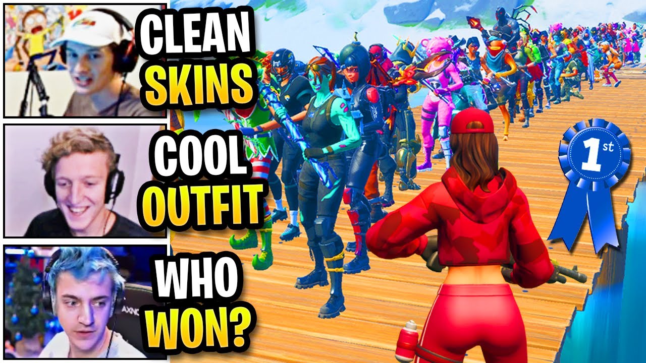 Streamers Host EPIC 100 Player SOLO Skin Contest in Fortnite