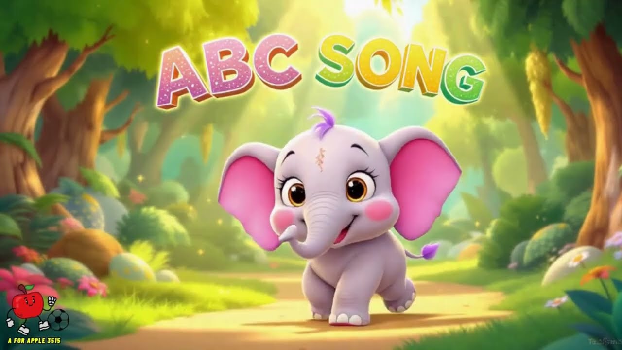 Fun ABC Learning for Toddlers  A to Z Song with Music and Animation  Nursery Rhymes & Kids Songs