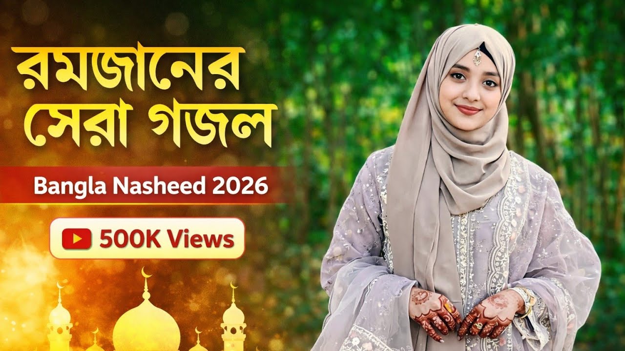 রমজানের সেরা গজল 🌙|| Bangla Islamic Nasheed 2036 || Shothik Poth 