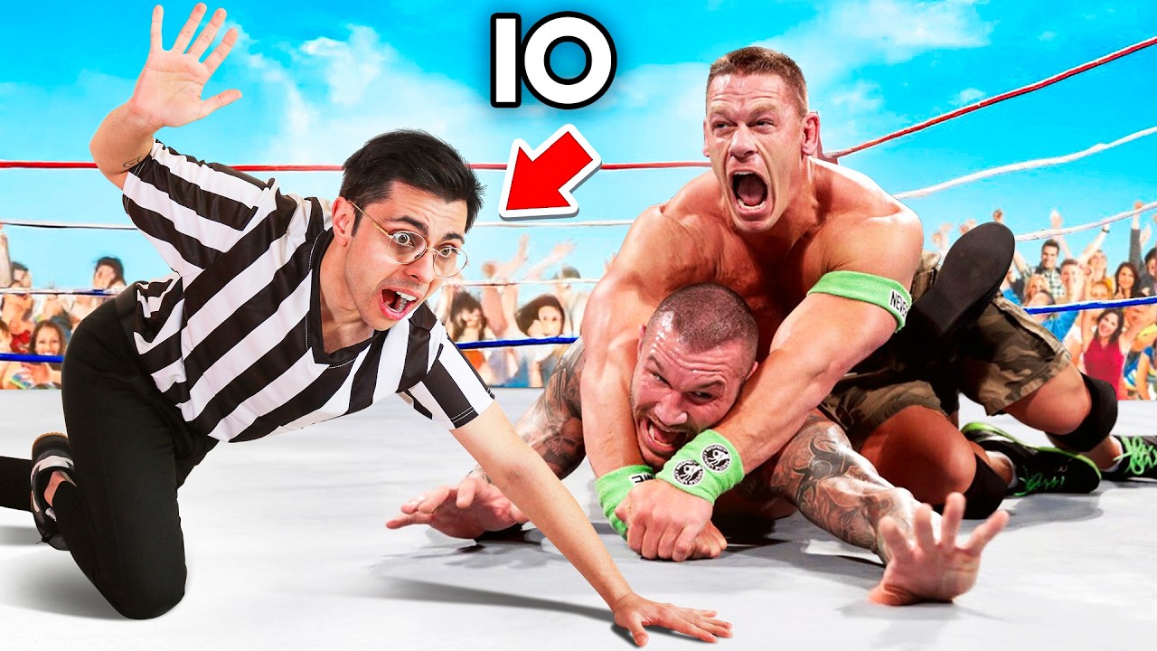 Mi Alleno Come ARBITRO di Wrestling per Lavorare in WWE 🛎️