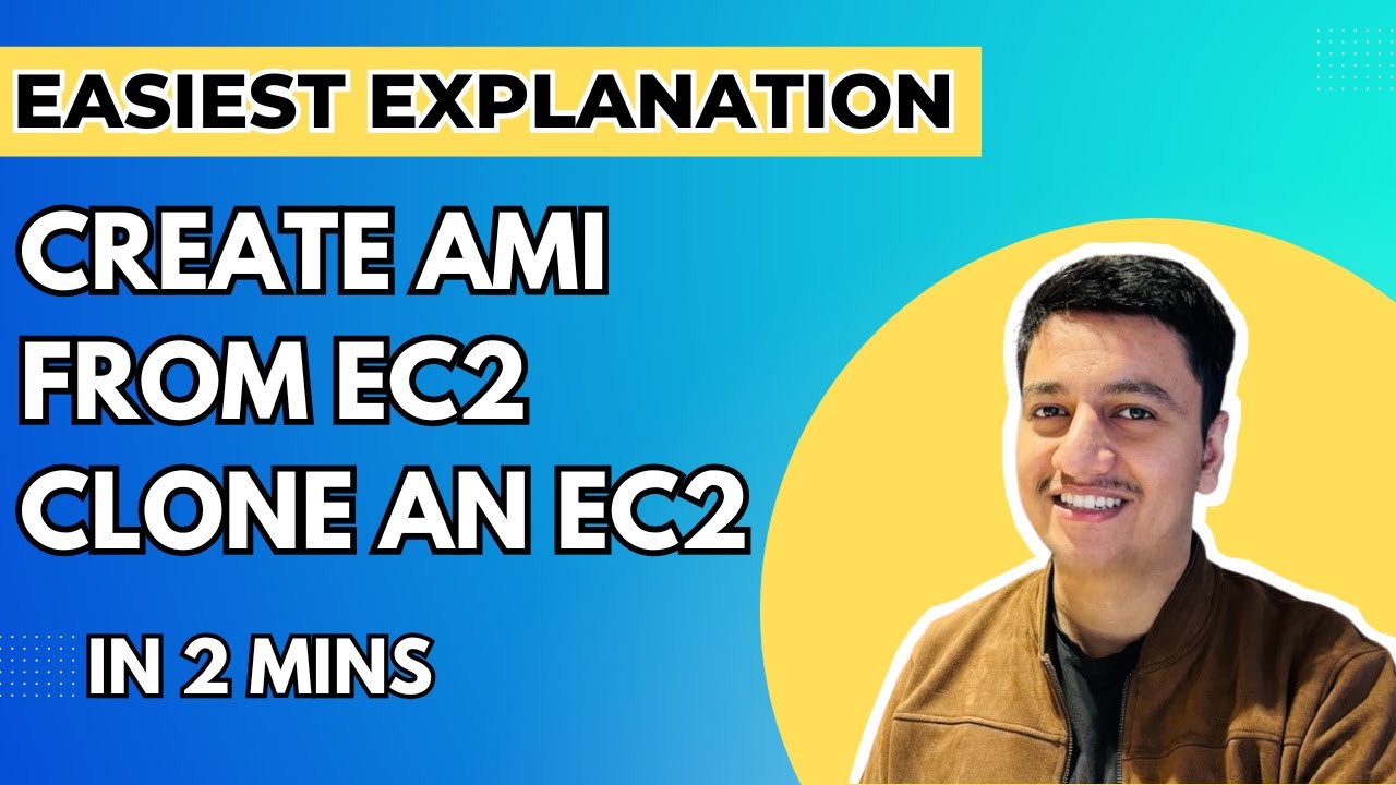 Создание AMI из экземпляра EC2 | Клонирование экземпляра EC2 [2 мин]