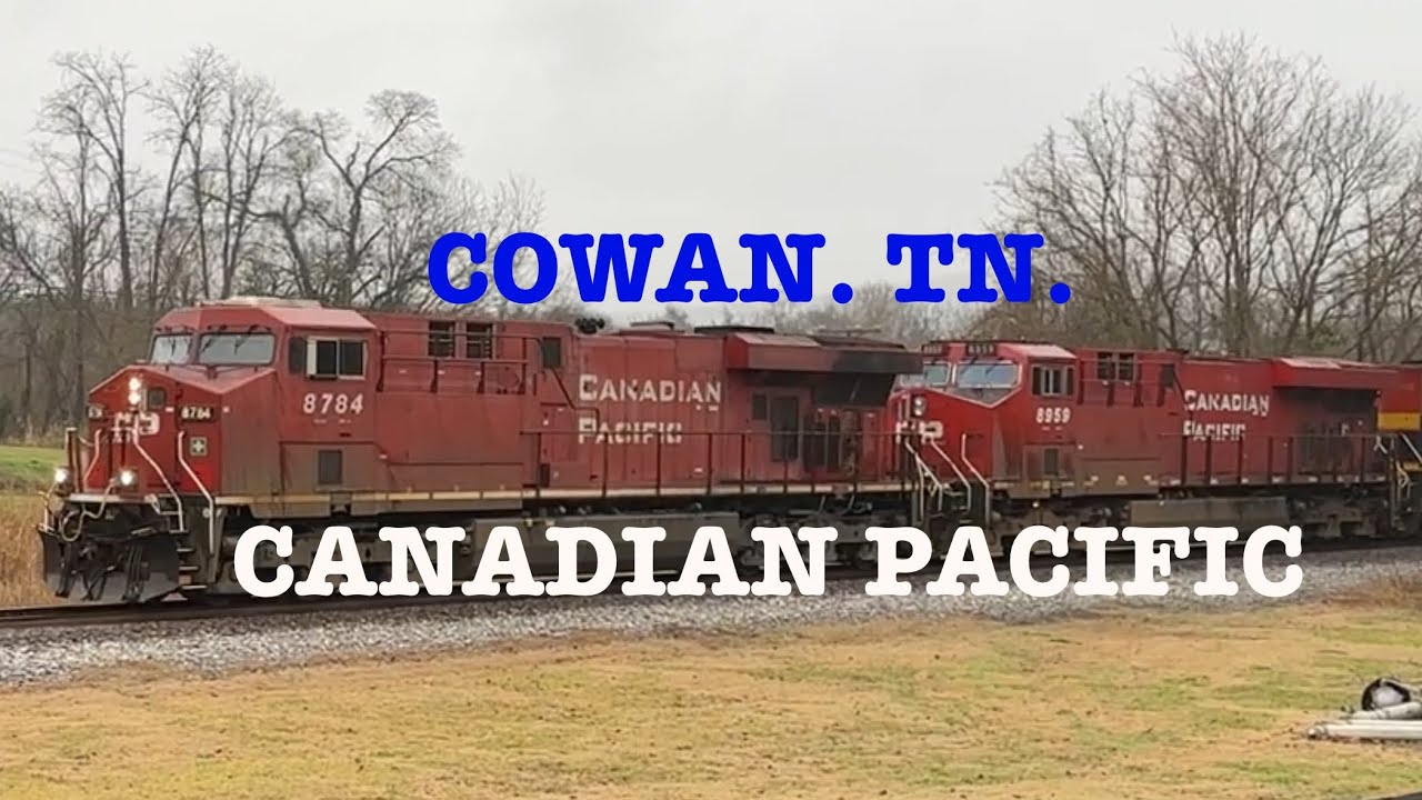 CPKC Canadian Pacific in Cowan TN, Plus CSX Cowan Pushers.  