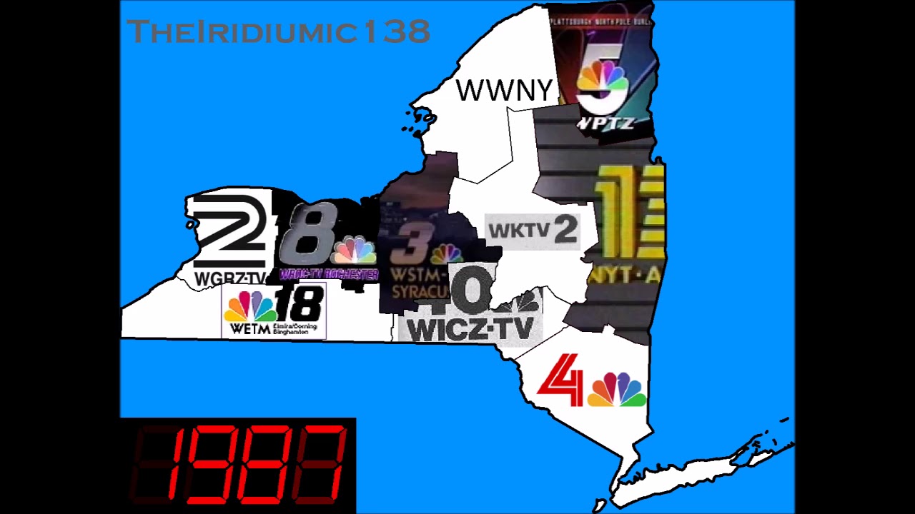 Timeline of NBC Stations in New York by Logo: 1941-2017