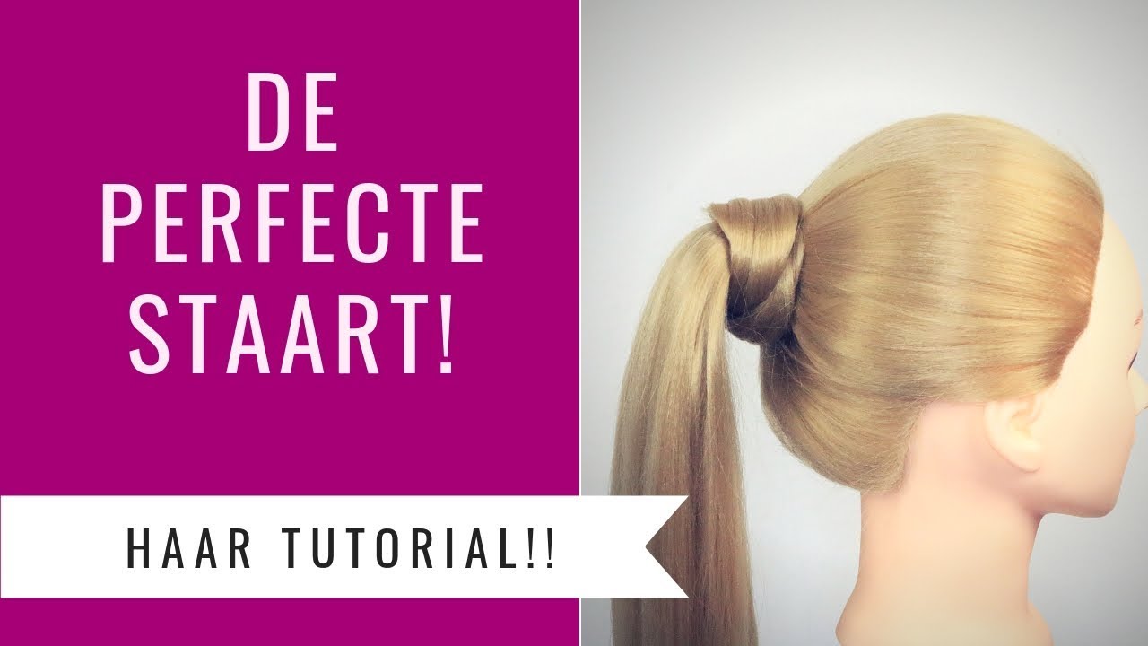 ZO MAAK JE DE PERFECTE STAART IN JE HAAR | TUTORIAL | Dazzling Beauty