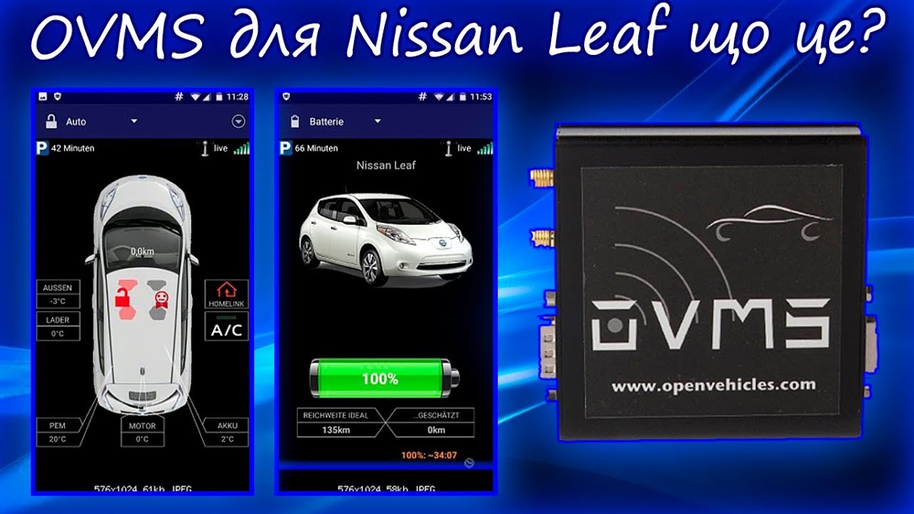 OVМS для Nissan Leaf  що це?