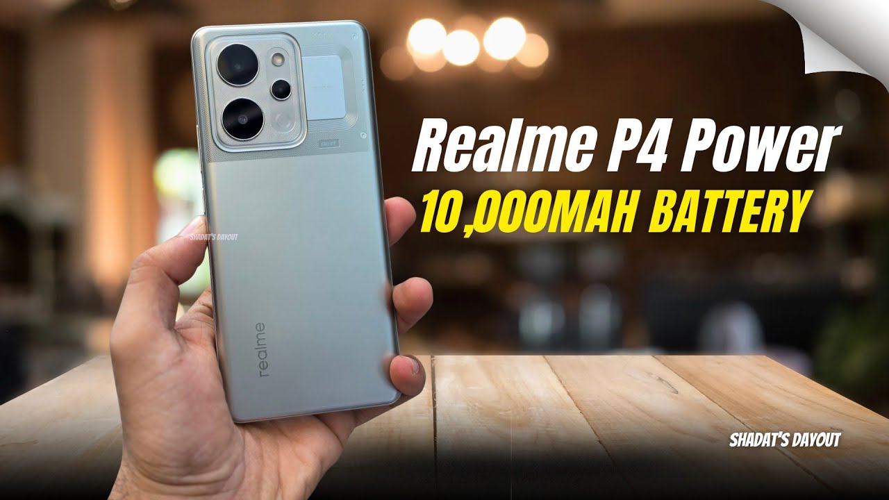 Realme P4 Power Official First Look - IT's finally HERE
