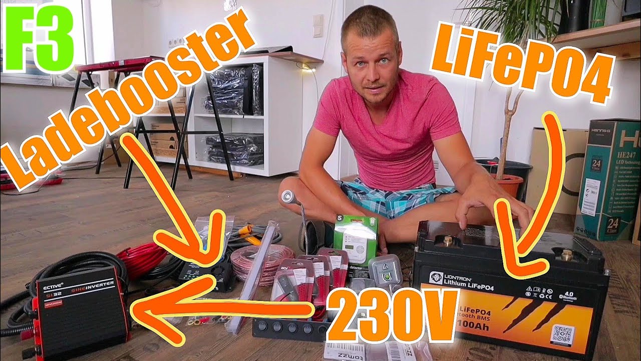 DIY Elektrik im Camper leicht gemacht🧐 - F3 Strom für Renates Minicamper
