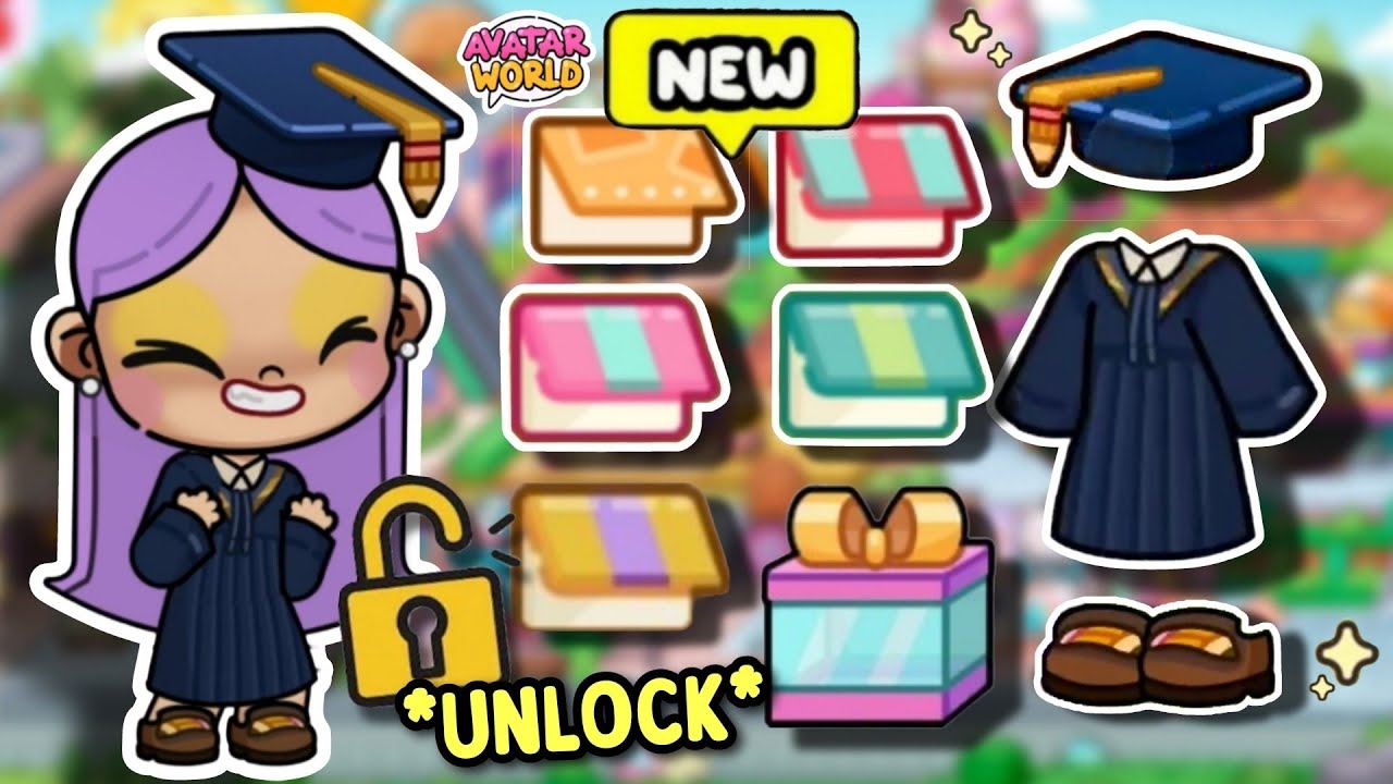 **UNLOCK** GRADUATION OUTFIT IN AVATAR WORLD 👩‍🎓🤩