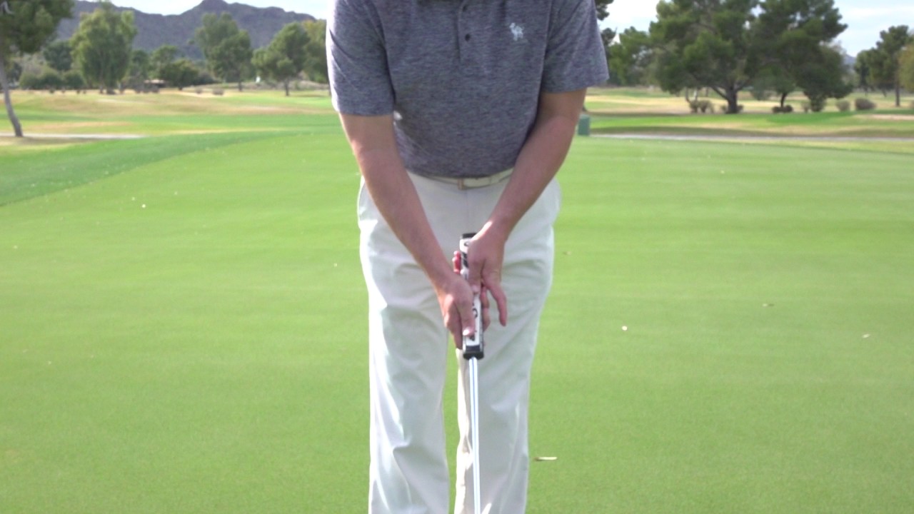 Lesson #1 The Putting Grip - Learn the Reverse Overlap Grip by JJS Golf.