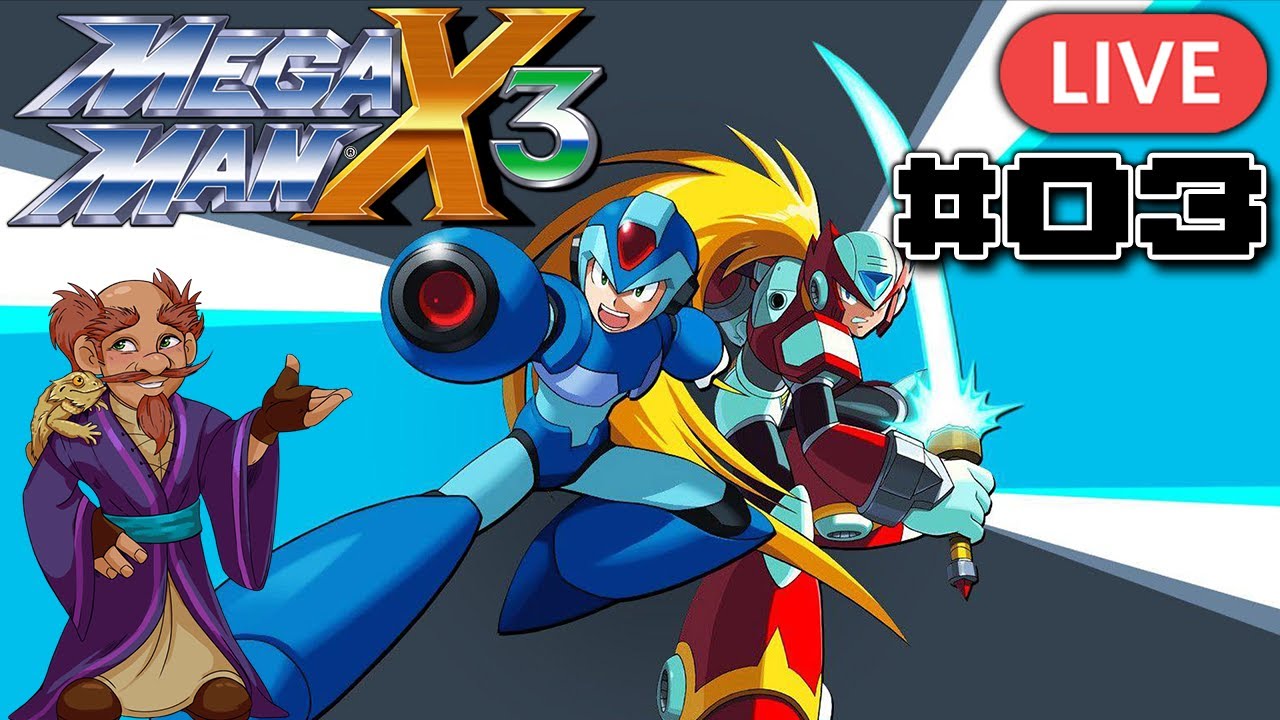 Mega Man X3 - The Final Push [BLIND] (Live Stream), Pt. 3