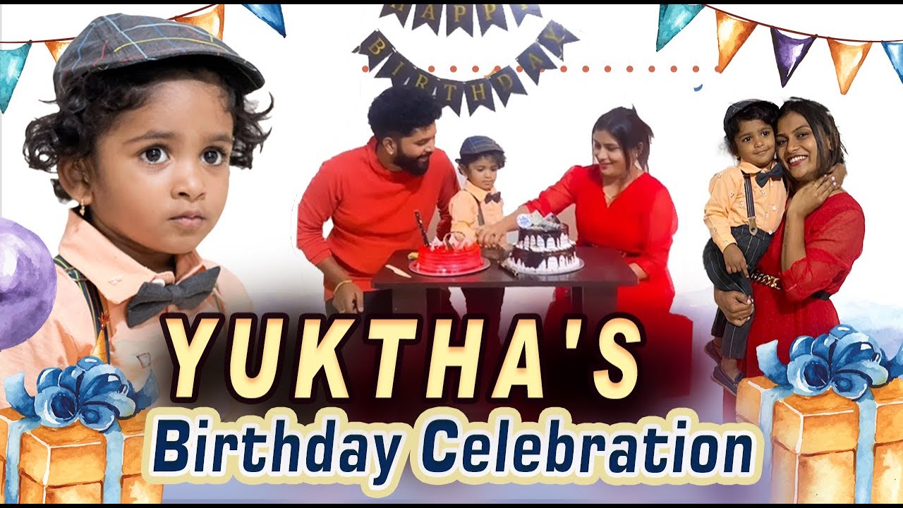 Yuktha's Birthday Celebration | 2ನೇ ಹುಟ್ಟುಹಬ್ಬ ಸೆಲೆಬ್ರೆಷನ್‌ | Kannada Vlogs | Allu Raghu & Sushmitha