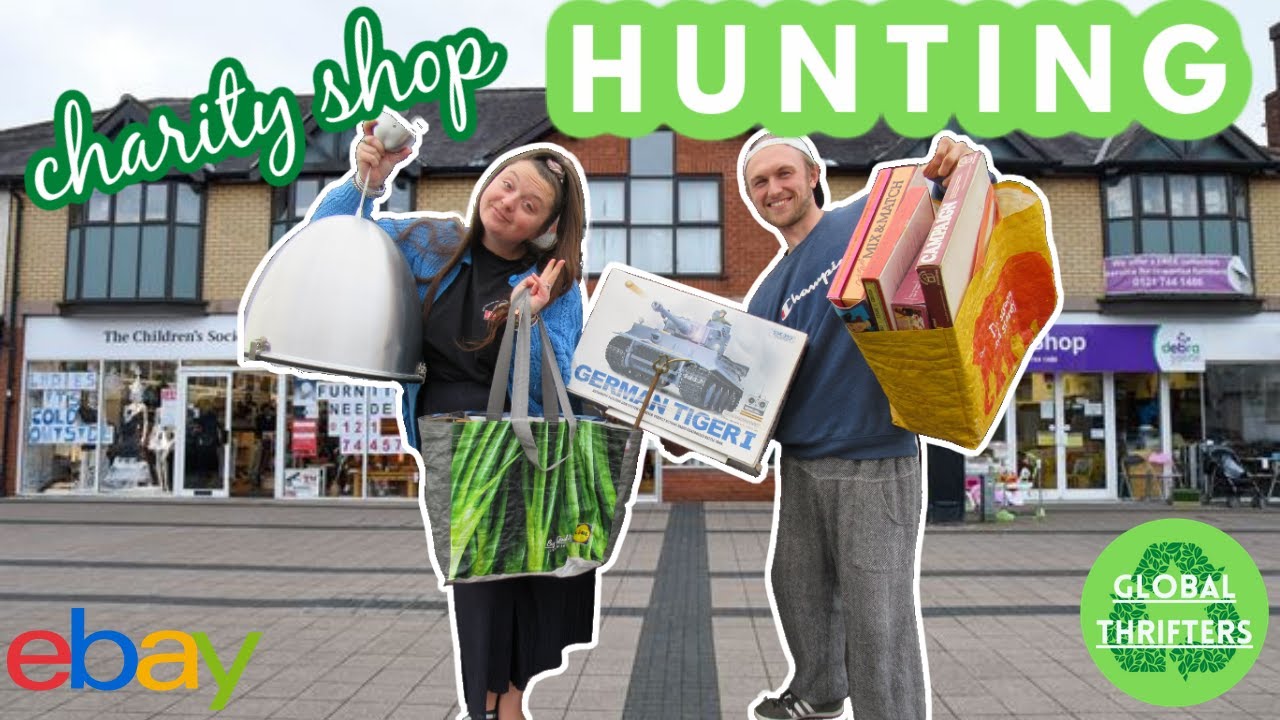 Charity Shop Haul | Hunting For Bargains | Buying & Selling On eBay Full Time | Make Money Online