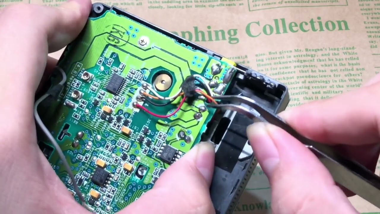 Sony TCM-400 belt replacement
