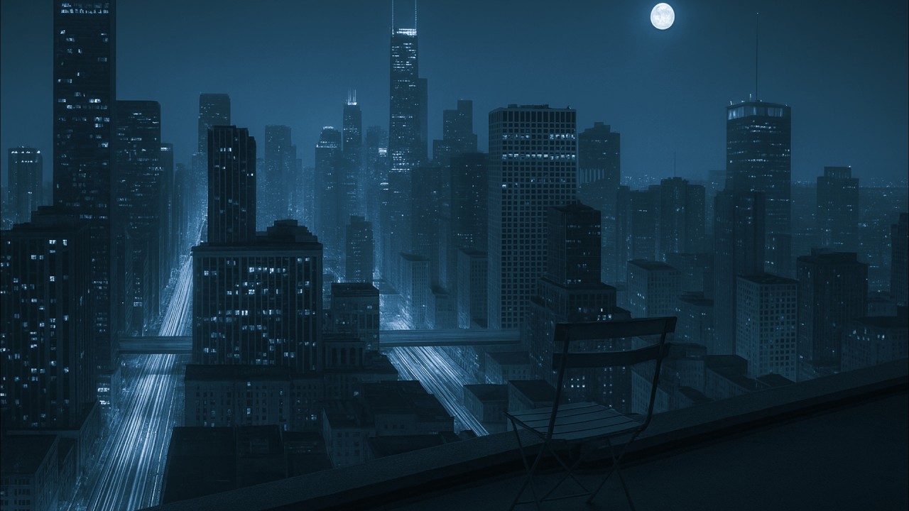 Stop thinking... Just enjoy midnight peace