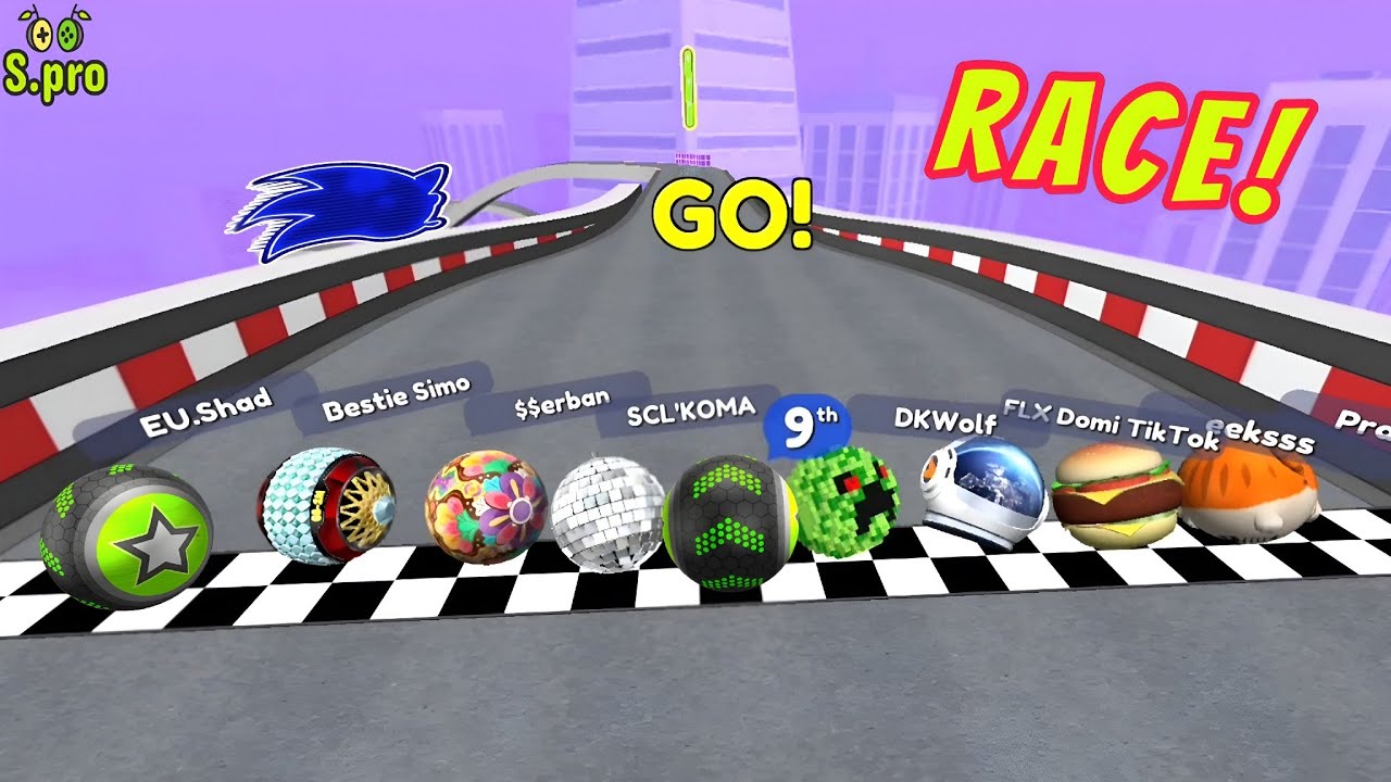 Going Balls - Speedrun Epic Race 513 ᯓ⚽︎ #goingballs #gameplay #marblesrace