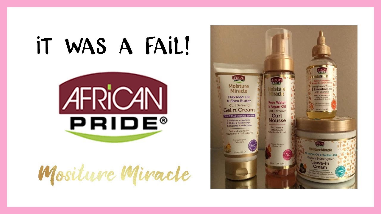 Flat Twist Out feat. African Pride Moisture Miracle