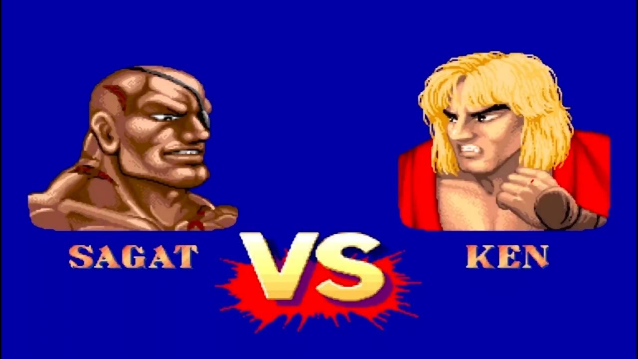Sagat Vs Ken - Sf2 Champion Edition