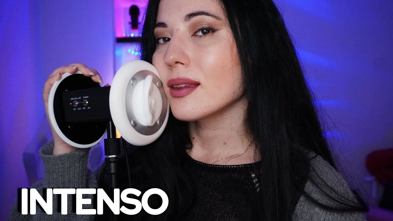 Intenso ORGASMO Cerebrale 🧠 Mouth Sounds vicinissimi alle tue Orecchie 👂 ASMR 3Dio