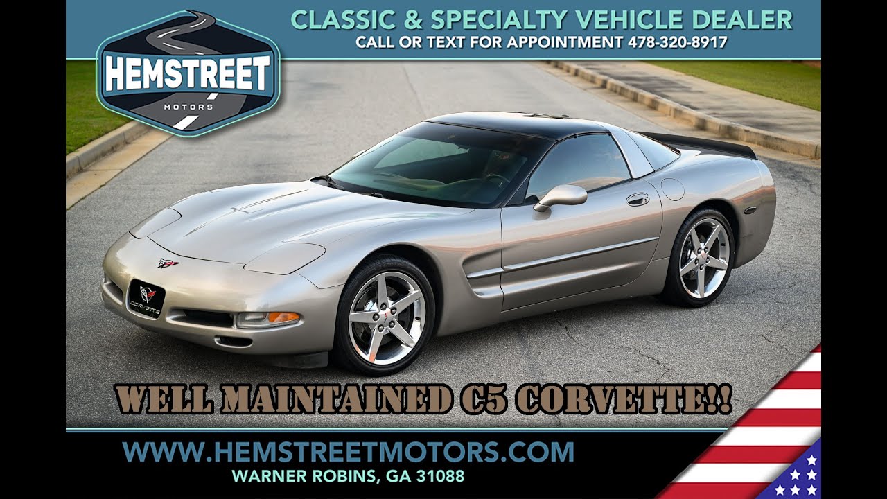 2002 Chevrolet Corvette LS1 & NEW rebuilt auto transmission, Great value!!