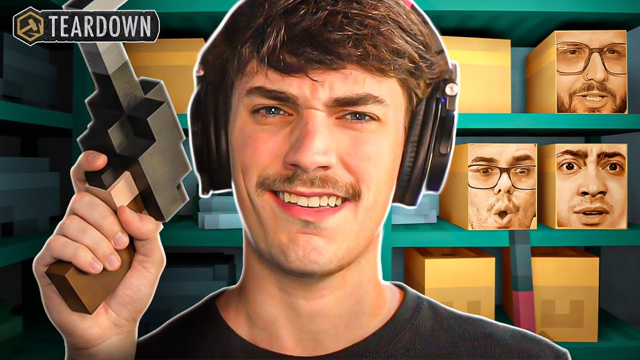 MEUS AMIGOS VIRARAM ITENS DO JOGO | Teardown