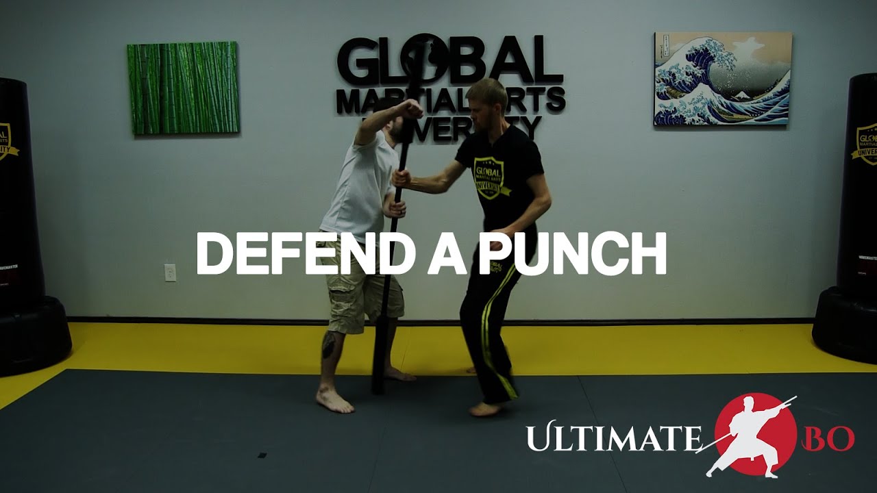 Real Bo Staff Self Defense - Defend a Punch