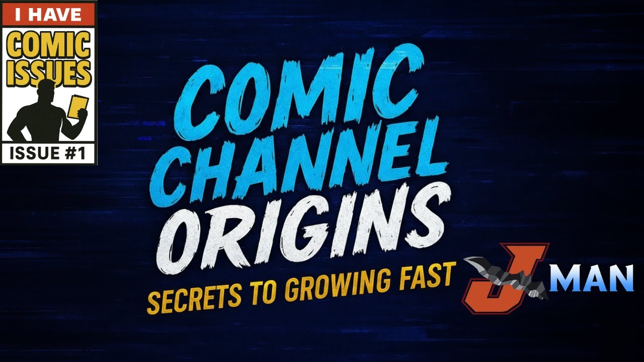 The Untold Comic Channel Origins of J-Man! From First Video to Breakthrough! 
