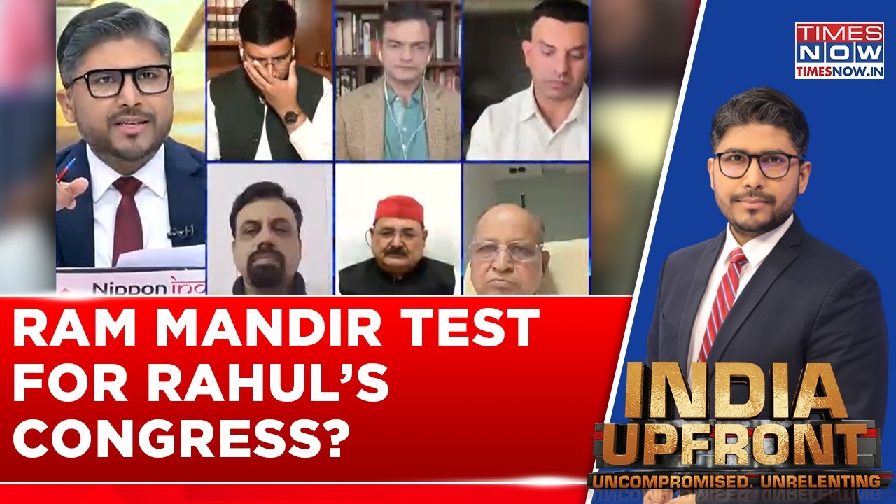 Ram Mandir 'Theft' Row: Congress Eyeing UP Polls With Ayodhya Politics? Explosive Debate | Watch