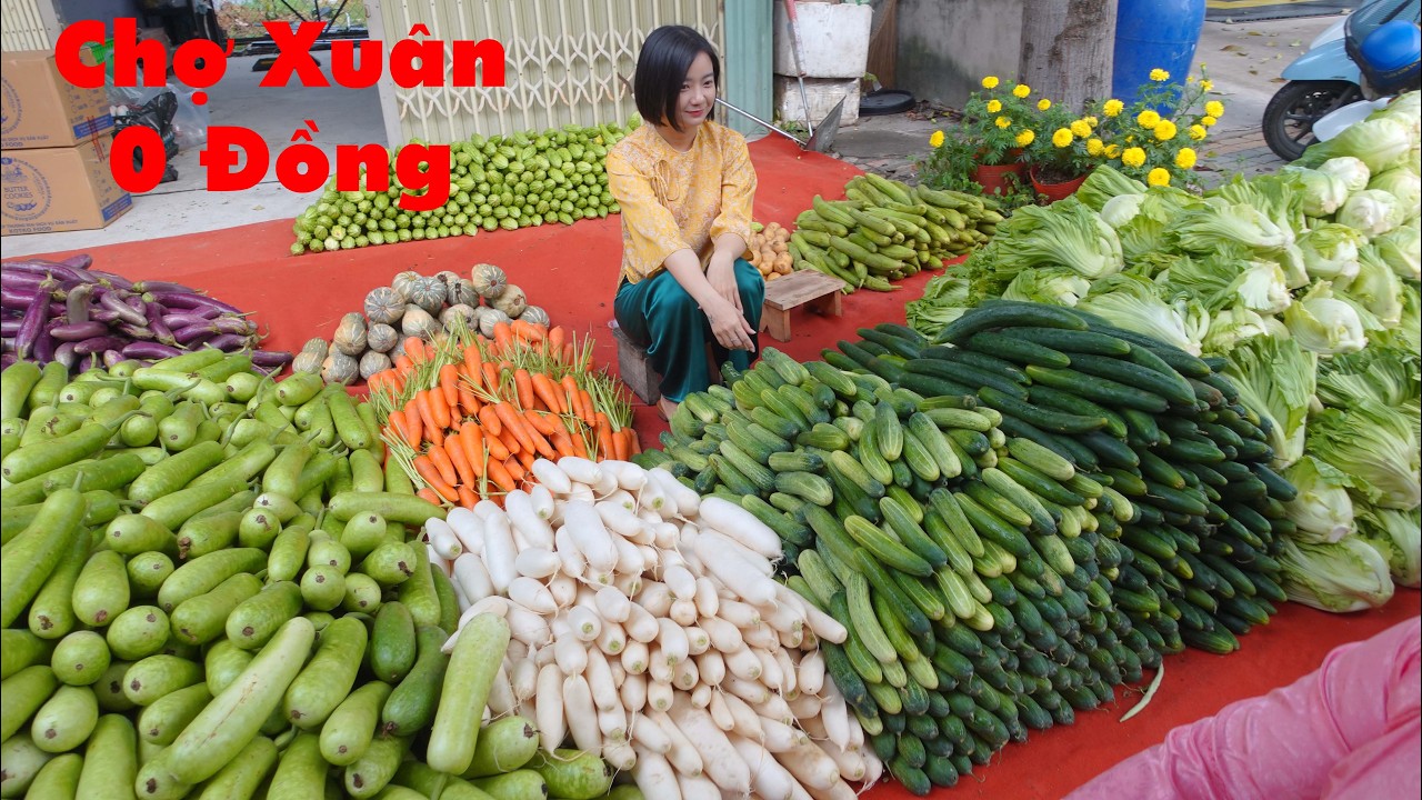 Ấm Áp Mùa Xuân Chợ Tết 0 Đồng với hơn 1000 phần quà cho bà con