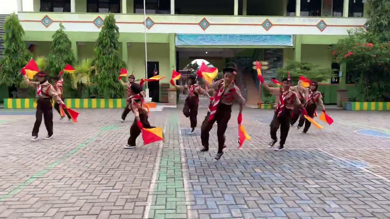 Smaphore dance SDN CIKANDE PERMAI