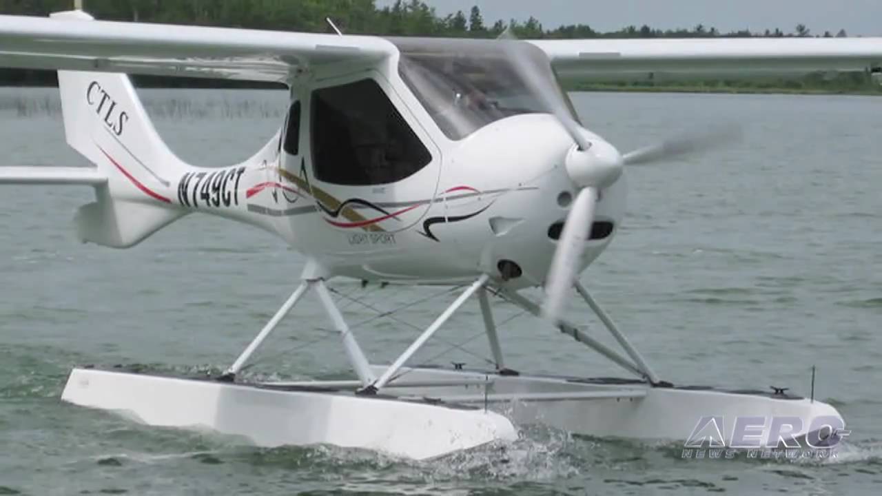 Aero-TV: Amphibious Light Sport - Flight Design's CTLS On Floats