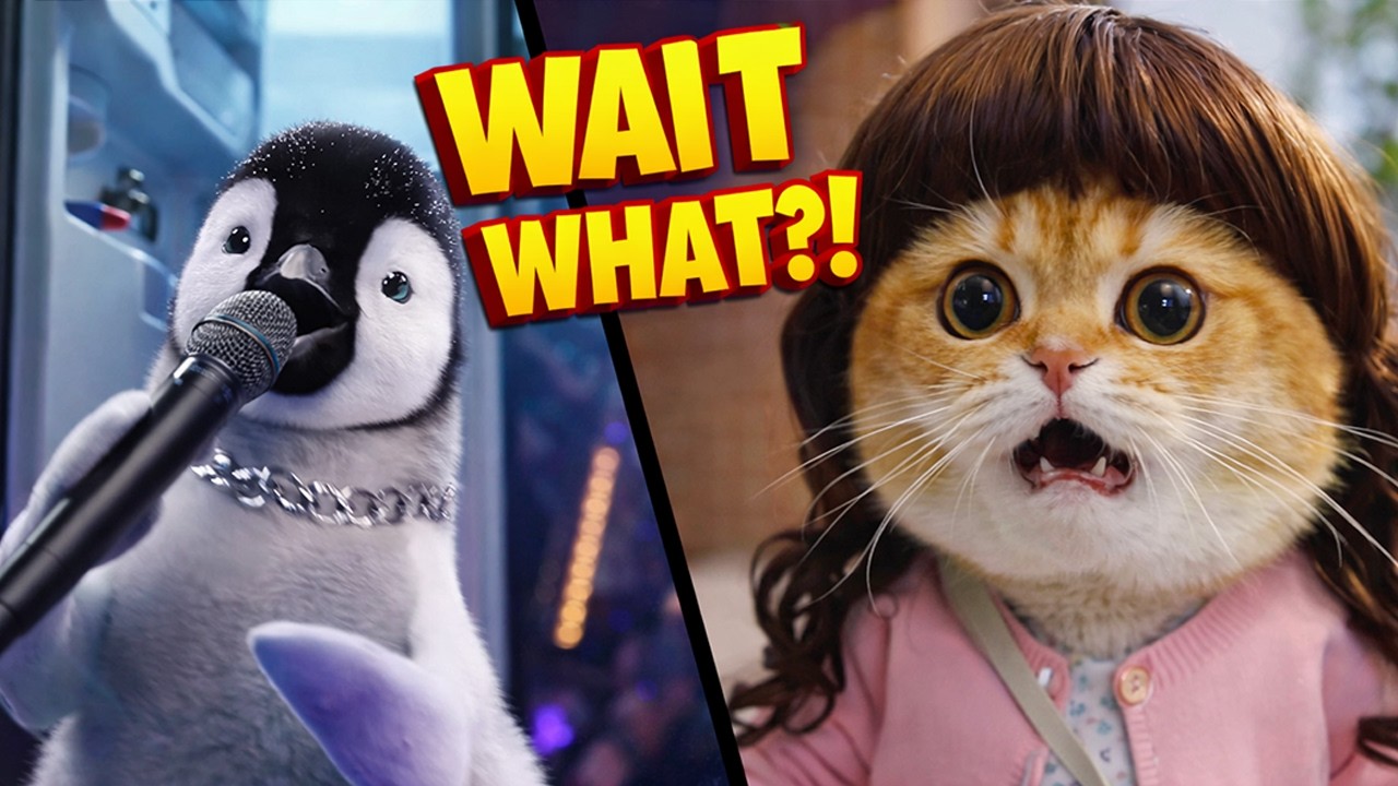 Oops — Penguin Steals the Mic 🎤