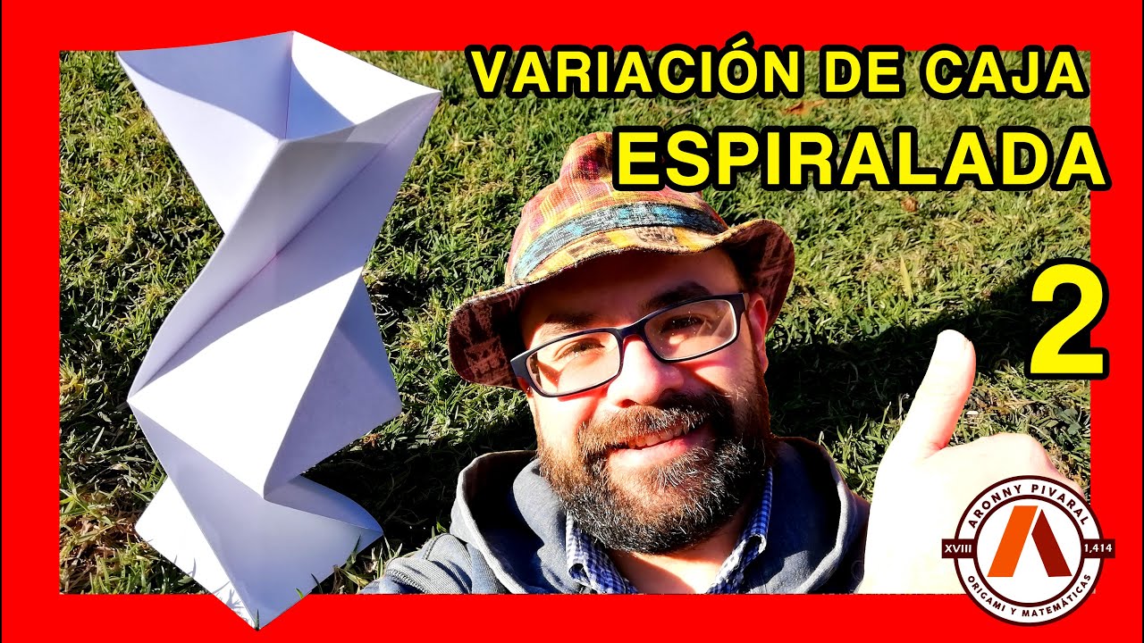 Caja Espiralada ⏐Variación 2⏐ ✔️ Estructuras de papel ▶️ Tutorial de Aronny Pivaral 🇬🇹